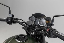 SW-Motech Navi-Halter im Cockpit Schwarz passt für Kawasaki Z900RS/Cafe/SE(17-)