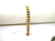 Panzer Armband 750 Gelbgold 18K Gold  84 Brillanten 0,70ct W Si   vollmassiv