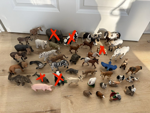 Schleich tierfiguren sammlung - tierfiguren,