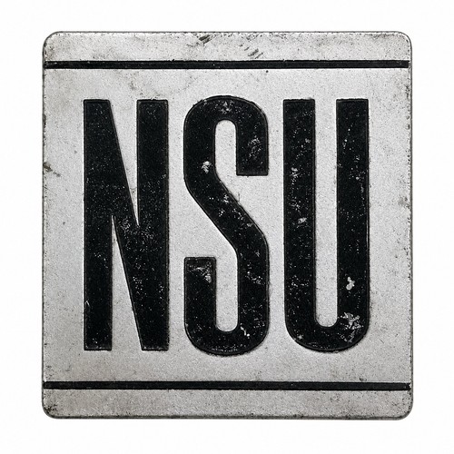Nsu emblem logo schild - nsu,