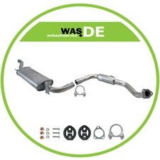 Mittelschalldämpfer VOLVO S40, V40 1.6,1.8,2.0 Stufenheck 1995-2003 Auspuff