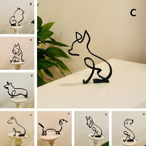 Deko figur hund - deko,