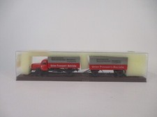 Brekina 1:87 Spur H0 7328 LKW Modell mit Anhänger "Union Transport" in OVP BR477