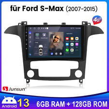 6+128G Für Ford S-Max WA6 2006-2015 Android 14 Autoradio GPS NAVI BT DAB Carplay
