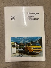 VW T3 Bus Pressemappe Guter Zustand Sehr ausführlich