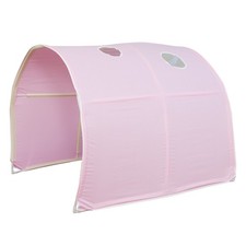 Tunnel für Hochbett Kinder Zelt Rosa Bogen Spieltunnel Stockbett Homestyle4u