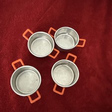 DDR Puppen Geschirr Alu