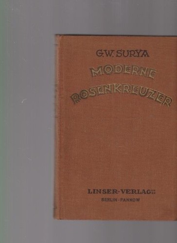 Moderne rosenkreuzer oder die - moderne,
