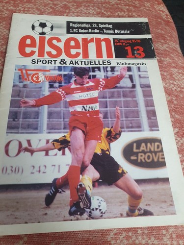 Union berlin programmheft - union,