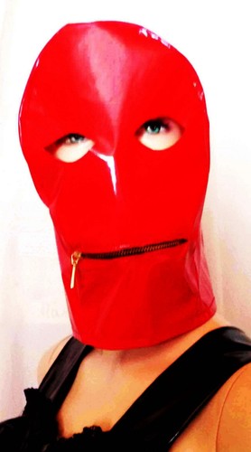 Lackmaske mit