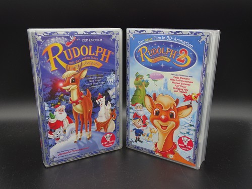 Vhs video rudolph mit der - 2x, i