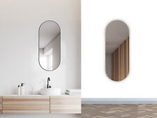 Klassische Wandspiegel oval Kaminspiegel über Kommode Flurspiegel für Sideboard