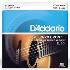 Daddario EJ36 |