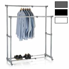 Rollgarderobe Garderobenständer Kleiderständer Kleiderwagen Kleiderstange