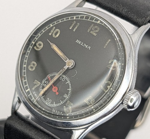 Vintage helma militär uhr - helma, ww2