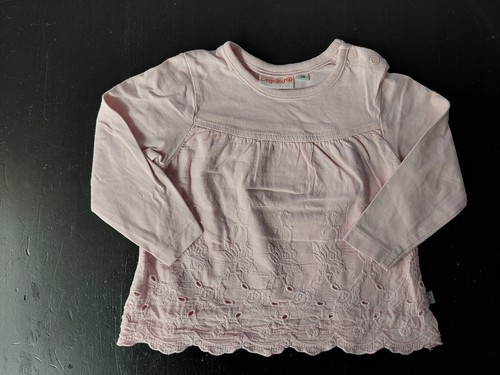 Shirt langarm rosa - gr., 74