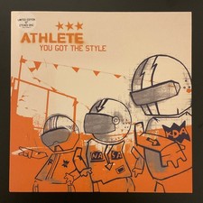 Athlete - You Got The Style Vinyl 10inch Single Sided Etched OASIS VERVE Likenew
