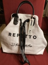 Repetto  Arabesq Canvas Tote