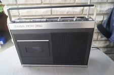 Gepflegter SABA RCR 352 Ghettoblaster Stereo Radio Cassette Recorder