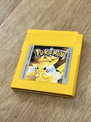 Pokémon gelbe edition - gelbe, game