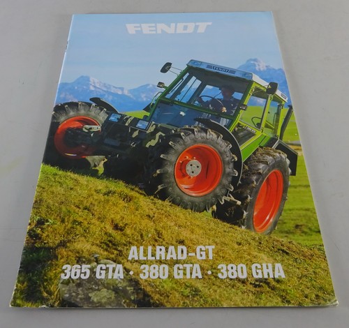 Prospekt broschüre fendt - /,