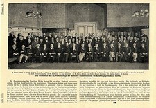 Berlin 10. Verbandstag deutscher Beamtenvereine Dr. v. Woedtke Dr. Beckmann 1900