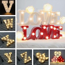 Große LED Buchstaben