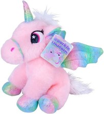 Plüsch Einhorn Regenbogen