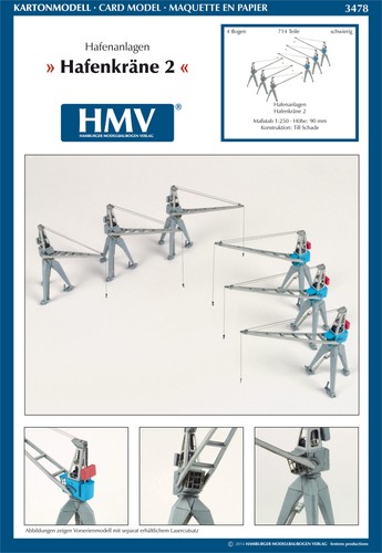 Kartonmodell hafenanlage - hafenanlage,