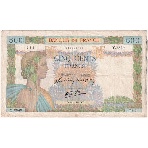 Frankreich 500 francs - frankreich,, la