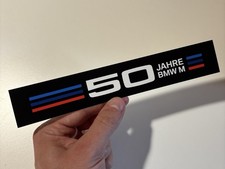 BMW M Sticker Aufkleber „50 JAHRE BMW M“ M2 M3 M4 M5 M6 M8 BORN IN M TOWN