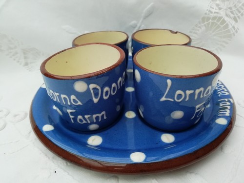 Vintage dartmouth keramik blau - vintage,