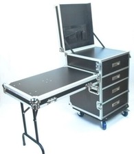 Schubladencase WDS-2 Tisch, Pult & Rollen Tourcase Büro Case Wagen ROADINGER