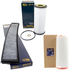 Inspektionspaket Filterset SCT für BMW 3er X3 318d 320d E46 115 116 PS 150 PS