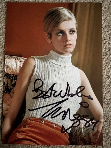 Signiertes foto twiggy - foto,