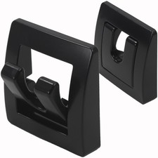 Garderobe Kleiderhaken Haken 2fach klappbar Wohnwagen Wohnmobil Camper schwarz