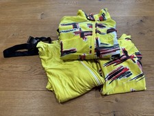 Vintage "Rossignol-Sportful" Ski-Langlauf-Set/Overall Tights+Überhose+ Jacke