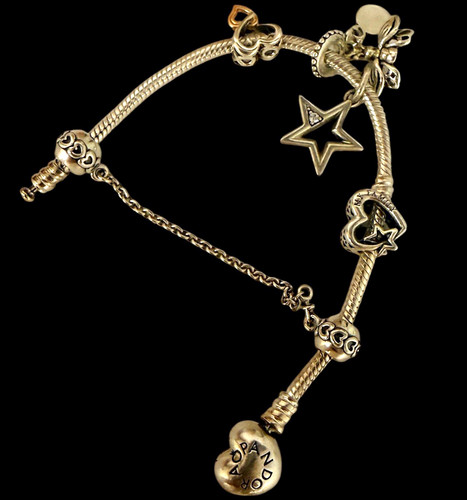 Pandora charm armband - pandora, charm-armband
