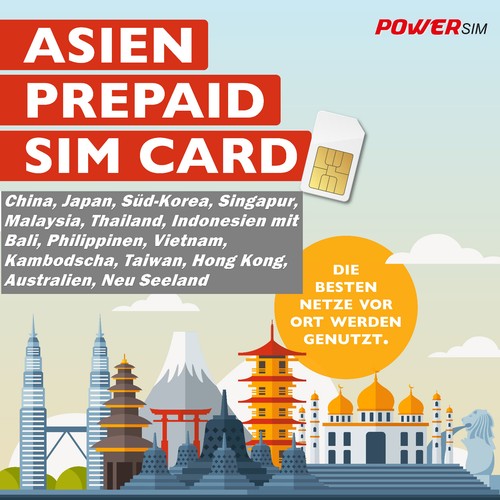 Wow asien australien sim - australien,