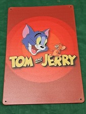 Metallschild 20 x 30 cm Tom & Jerry   Weihnachts Geschenk Geburtstag Humor