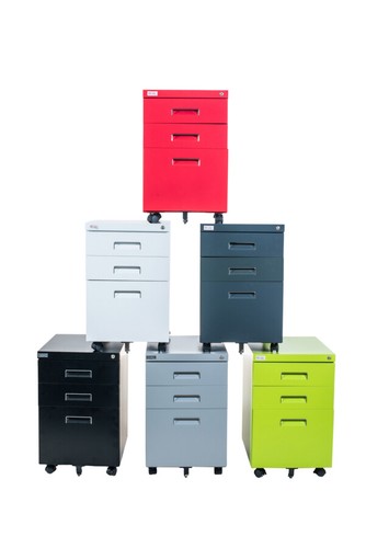 Rollcontainer büro metall - büro, 3