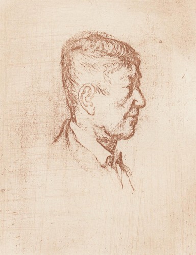 Oskar kokoschka porträt - kokoschka,