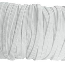 Eloja® Korsett Schnur stabil aus Baumwolle 5 mm Breit Weiß