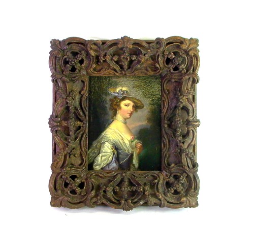 Biedermeier mädchenportrait - biedermeier,