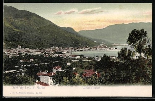 Salo panoramablick vom - vom, berg
