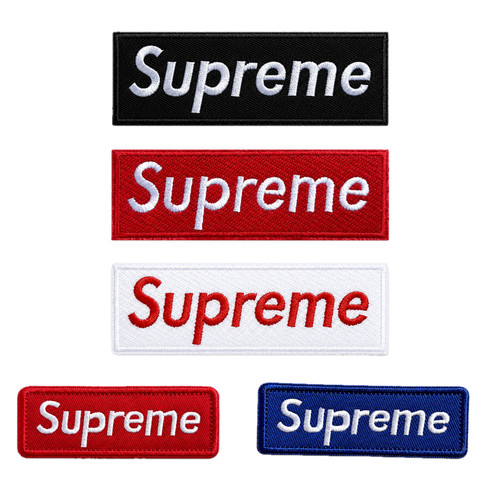 Supreme box logo embroidered - box,