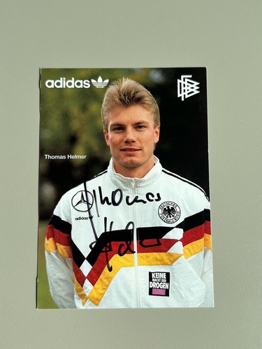 Thomas helmer autogramm dfb - helmer,
