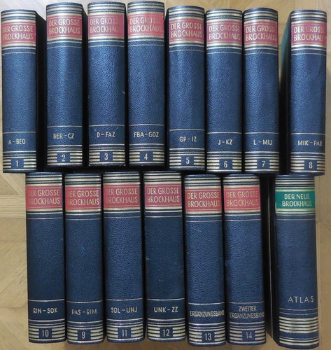 Der grosse brockhaus zwölf - der,