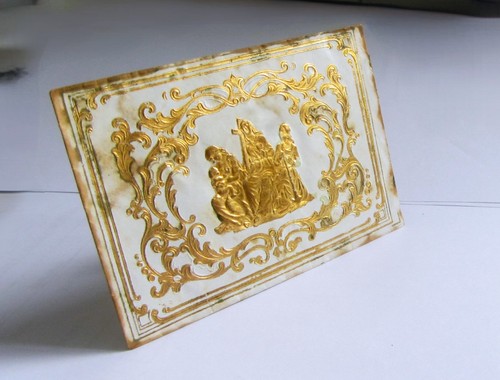 Patenbrief taufbrief gold - patenbrief,