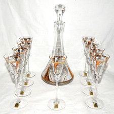 KARAFFE DEKANTER inkl. 9